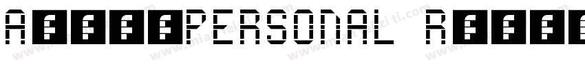 ArgonPERSONAL Regular字体转换